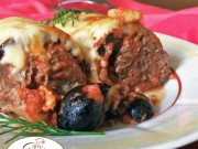 Запеканка из баклажан с фаршем